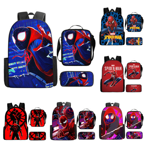 Boys spider man - spider, school