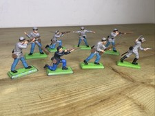 Britains Deetail American Civil War Foot Soldiers England - Some 1971