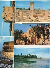 Cyprus 1950 Period Unposted Mint Condition Tuck's Post Cards 5 Different Tekke +
