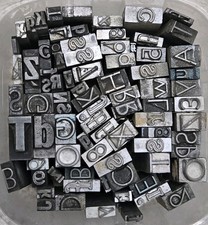 Letterpress Printing Block
