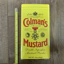 Large Colman's Mustard  Tin