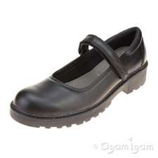 Geox Casey Girls Black School
