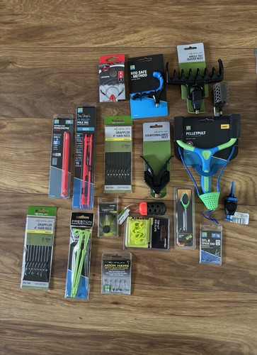 Assortment carp accessories - assortment, of