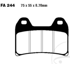 EBC Brake Pads GPFAX244HH fits