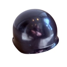 Vintage Black Police Helmet