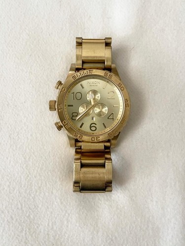 Nixon chronograph gold - 51-30,