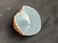 Blue Chalcedony Geode Slice