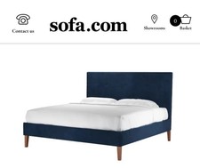 sofa.com SUPERKING Velvet Upholstered Bed frame