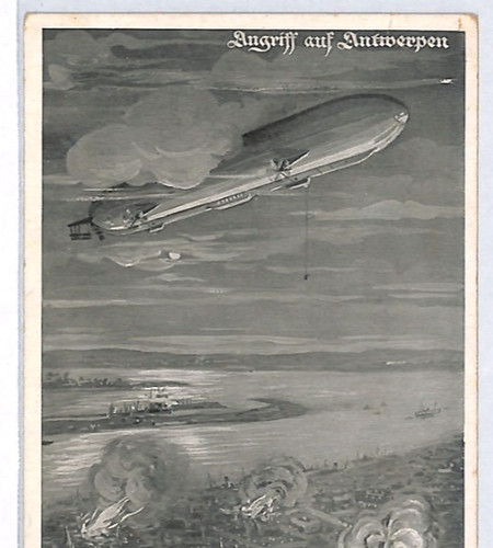 Zeppelin ww1 propaganda - zeppelin,