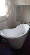 Freestanding Slipper Bath See