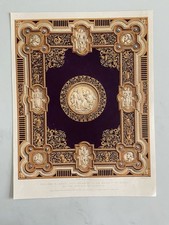 Antique Victorian Lithograph – Ivory Bookcover Gifted to Queen Victoria