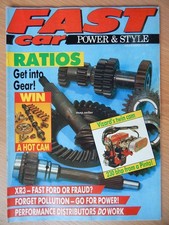 Fast Car December 1987 Ford
