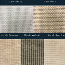 Weave Effect Vertical Blind