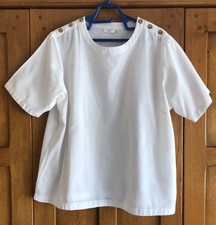 Cotton Traders white linen mix