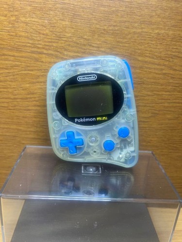 Pokemon mini console blue - pokemon,