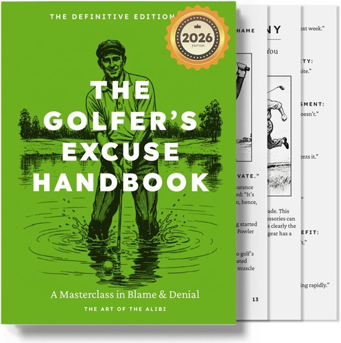 The golfer excuse handbook - excuse,
