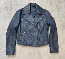 MARKS AND SPENCER Navy Leather