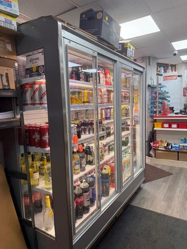 Large commercial door drinks - commercial,