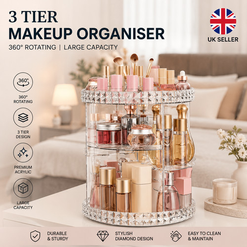 Makeup skincare organiser - &,