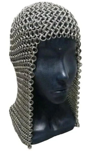 Medieval chainmail coif hood - medieval,