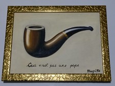 Rene Magritte , Painting Oil