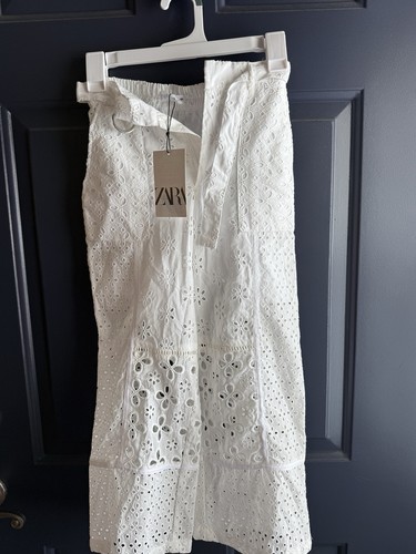 Zara girls white - pants,
