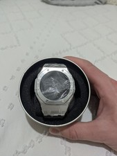 G-Shock GA-2100 Casioak Men's Silver Watch AP Gen 5 Mod Kit