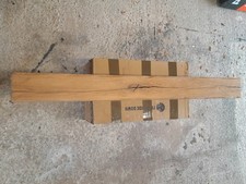 Aged Light Oak Mantle Beam for Fireplace 1070 x 105 x 105 mm