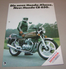 Brochure Honda CB 650