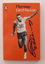 Morrissey Signed Autograph