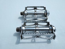 Lyotard Piste 15S (Faucheux) Vintage Bike Pedals. Peugeot Motobecane. 9/16ths