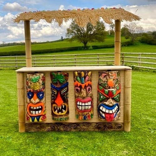 Tiki beach hut themed - tiki,