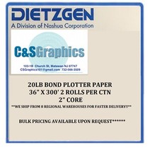 2 ROLLS 36'' X 300' 20lb Bond