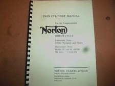 NORTON TWIN CYLINDER WORKSHOP