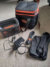 Jackery Explorer 240 Portable Power. Plus Jackery 100w Solar Panel.