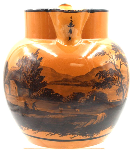 C1820 davenport chalcedony jug - davenport,