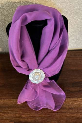 Sterling silver scarf - sterling,