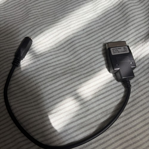 Mercedes audio cable - mercedes,