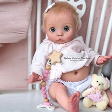 16" Painted Reborn Baby Doll