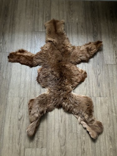 Authentic baby alpaca pelt rug - baby,