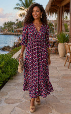Banjanan Maxi Dress Cotton