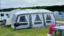 Kampa Rally Air 390 Plus L/H Pro air awning + extras