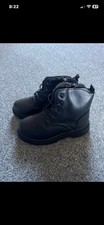 Girls Black Ankle Boots BNIB
