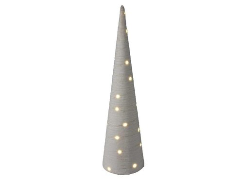 Led cone decoration - led, warm