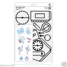 Xcut 19 piece A4 die build a