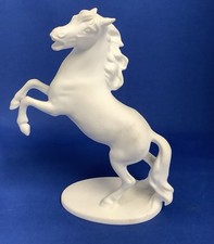German Kaiser Bisque Porcelain Rearing Horse 702 by Gerhard Bochmann c.1990's