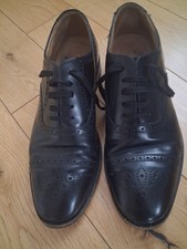  Loake mens black Leather