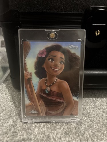 Topps disney chrome moana - disney,