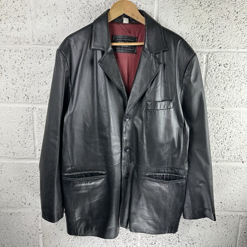 Milan leather geniune jacket - geniune,