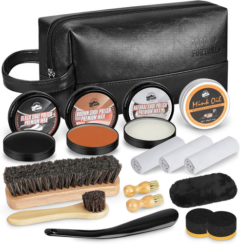 Shoe shine kit for men - kit,